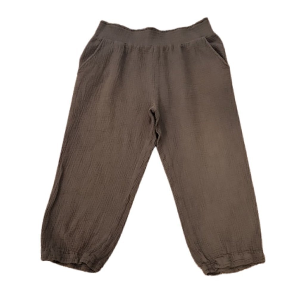 [Grace Karin] Hi Rise Green Capris - Size XL - Picture 3 of 10